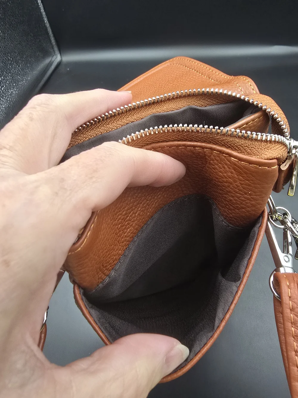 Beijeh Orange Crossbody Phone Bag - Compact Women’s Shoulder Bag